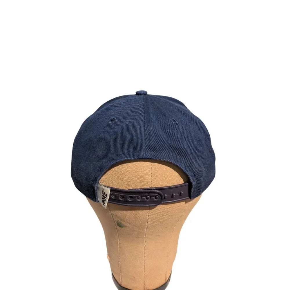 Vintage Nike Sportswear Hat Cap Snapback Canvas Embroidered Logo Small Swoosh
